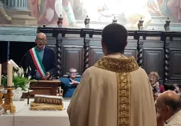 Il saluto del sindaco Ezio Donadio